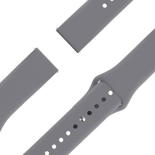 Bandz Pebble Round 2 - 20mm Sport Strap 'Deluxe' (Grey)
