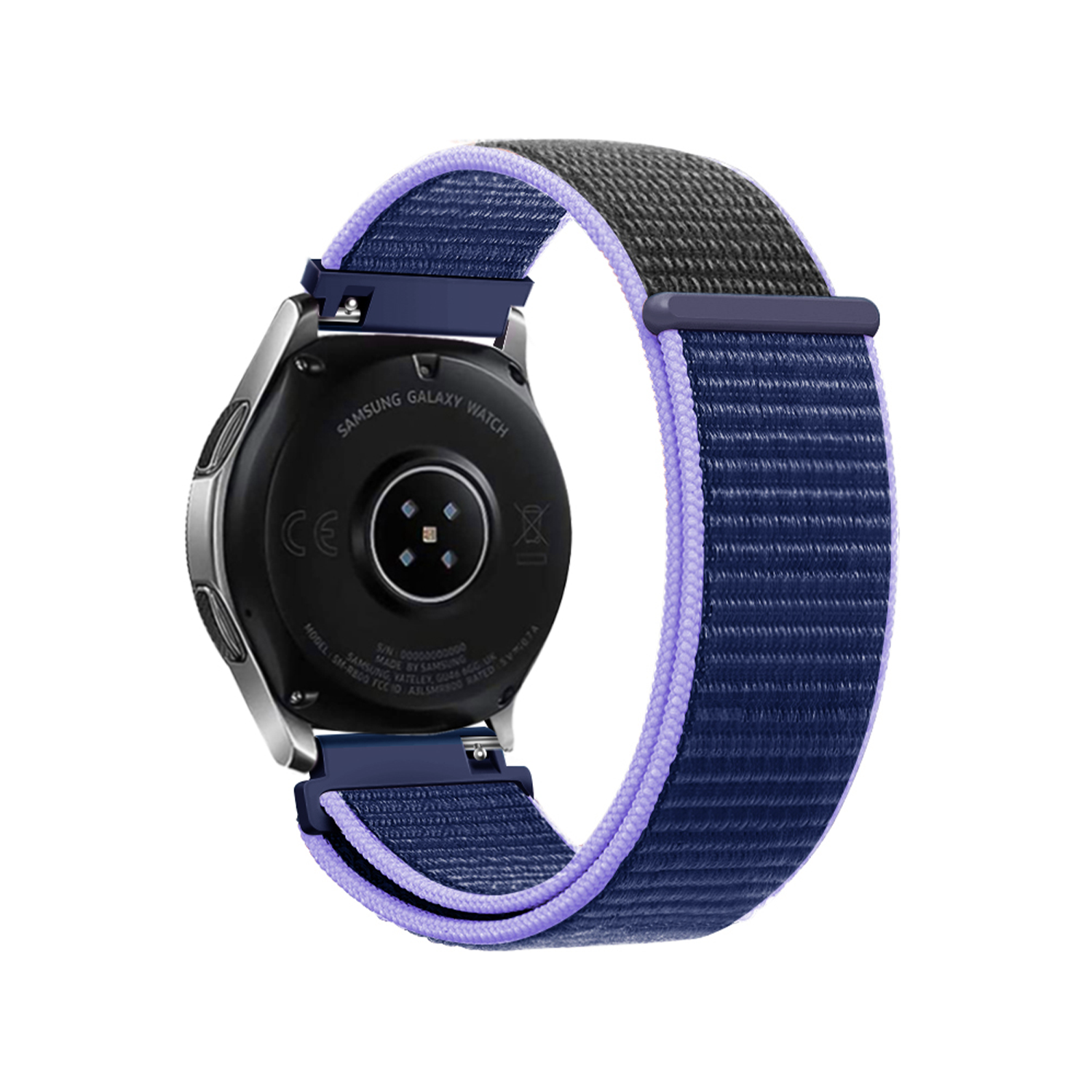 Garmin Venu 2 nylon bandje (blauw/zwart)