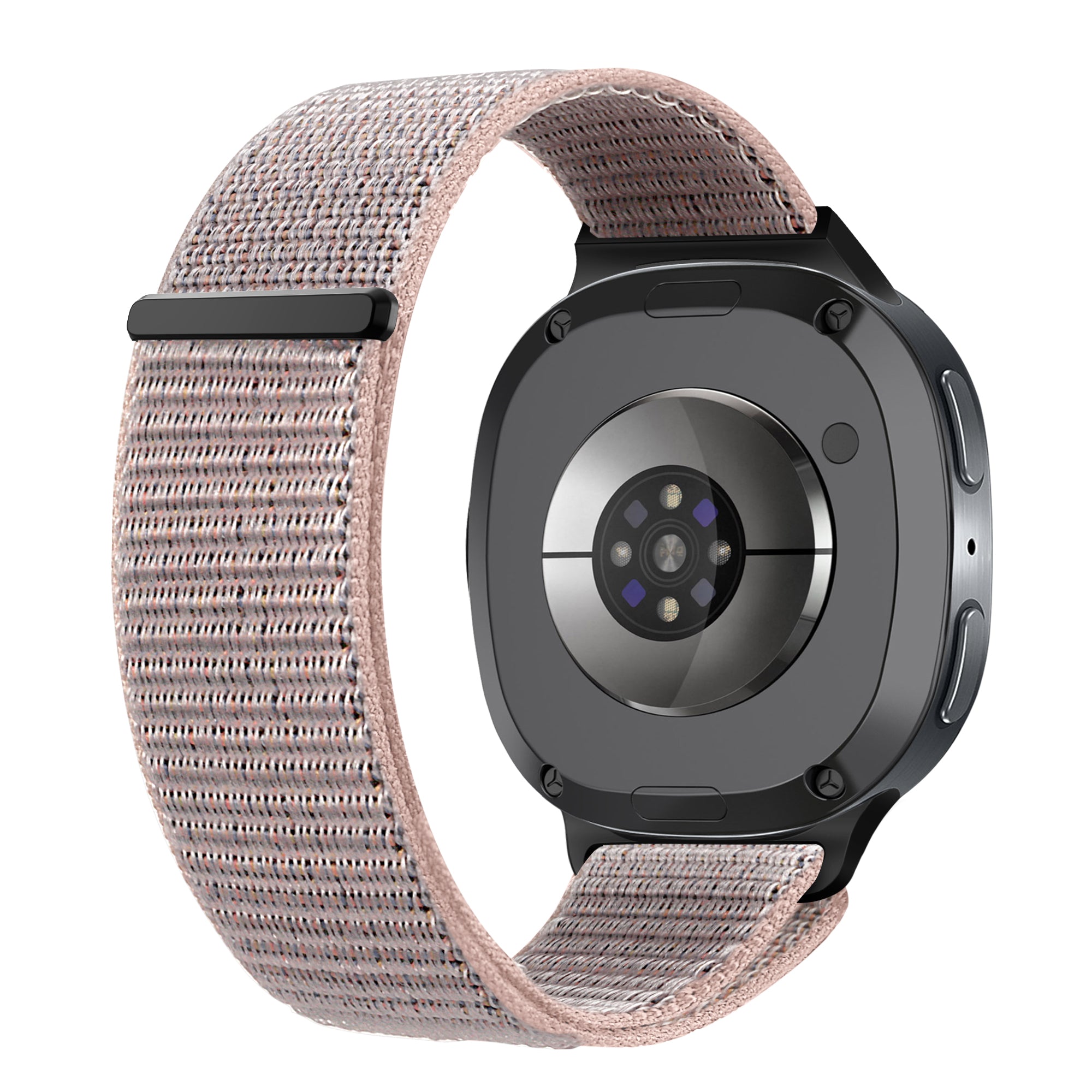  Samsung Galaxy Watch 8 - 40mm nylon bandje (roze)