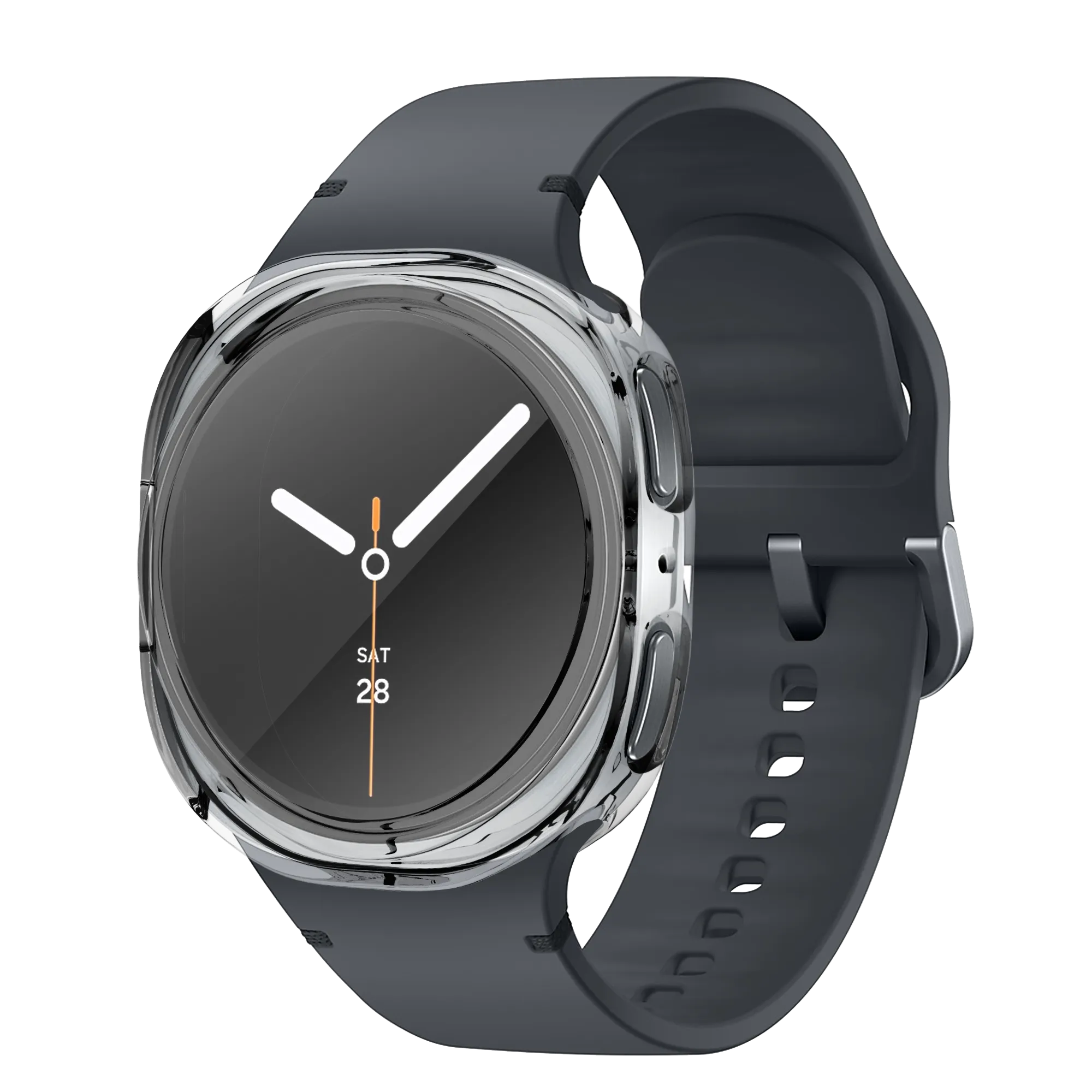 Bandz Samsung Galaxy Watch 8 - 44mm TPU hoesje (transparant)