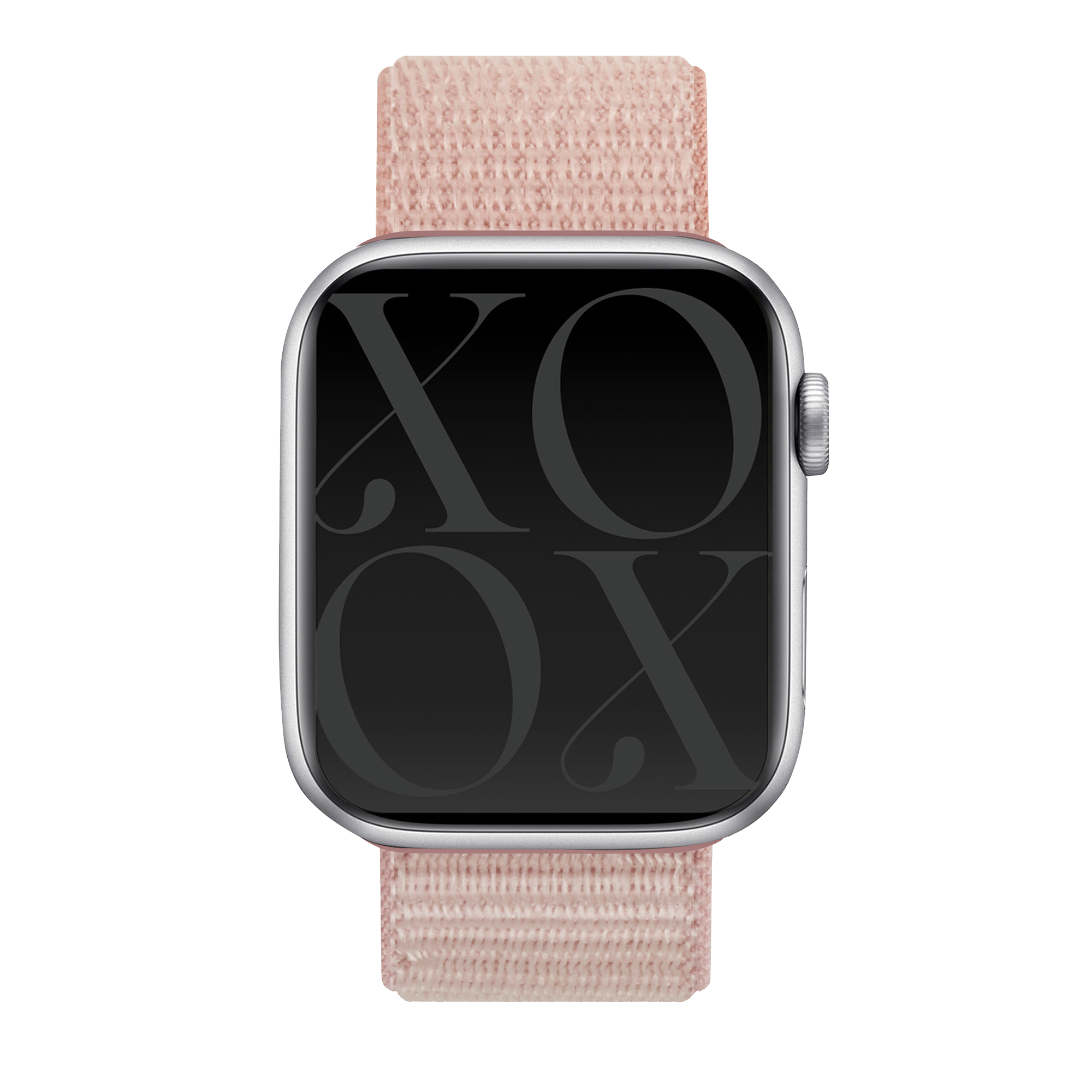 xoxo Wildhearts Apple Watch Nylon Strap (Rose Pink)