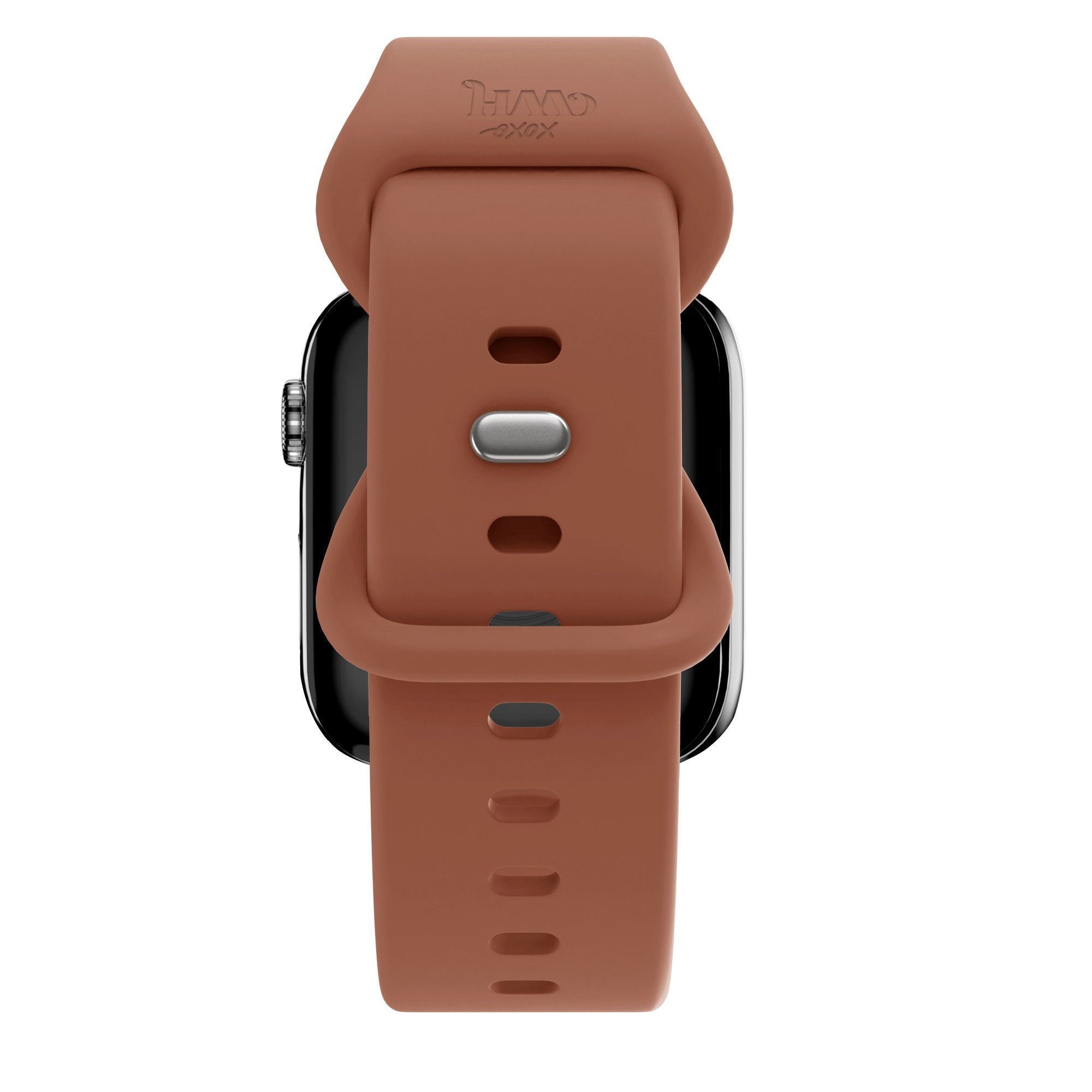 xoxo Wildhearts Apple Watch Silicone Strap (Brown)