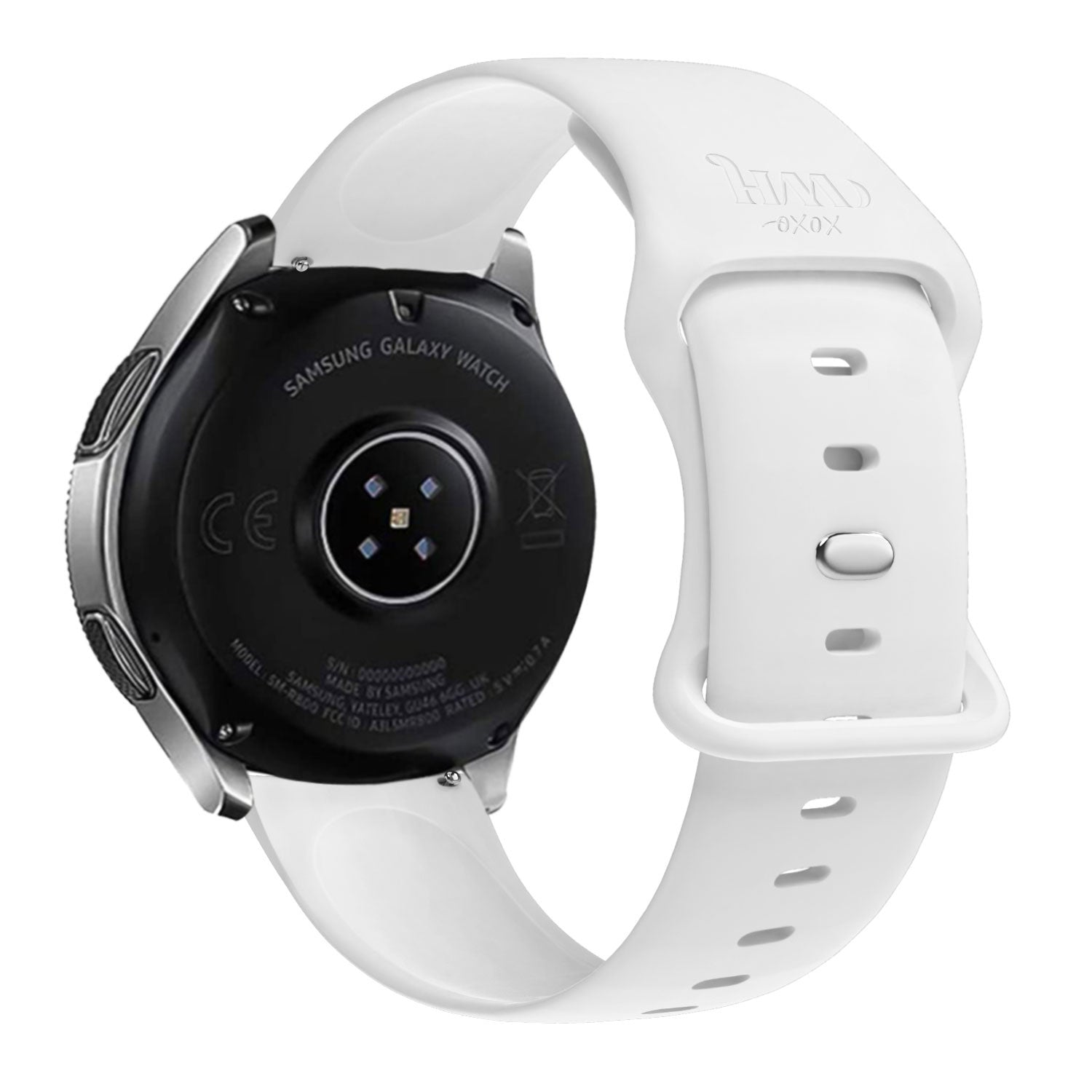 xoxo Wildhearts Amazfit GTR 2 siliconen bandje (wit)