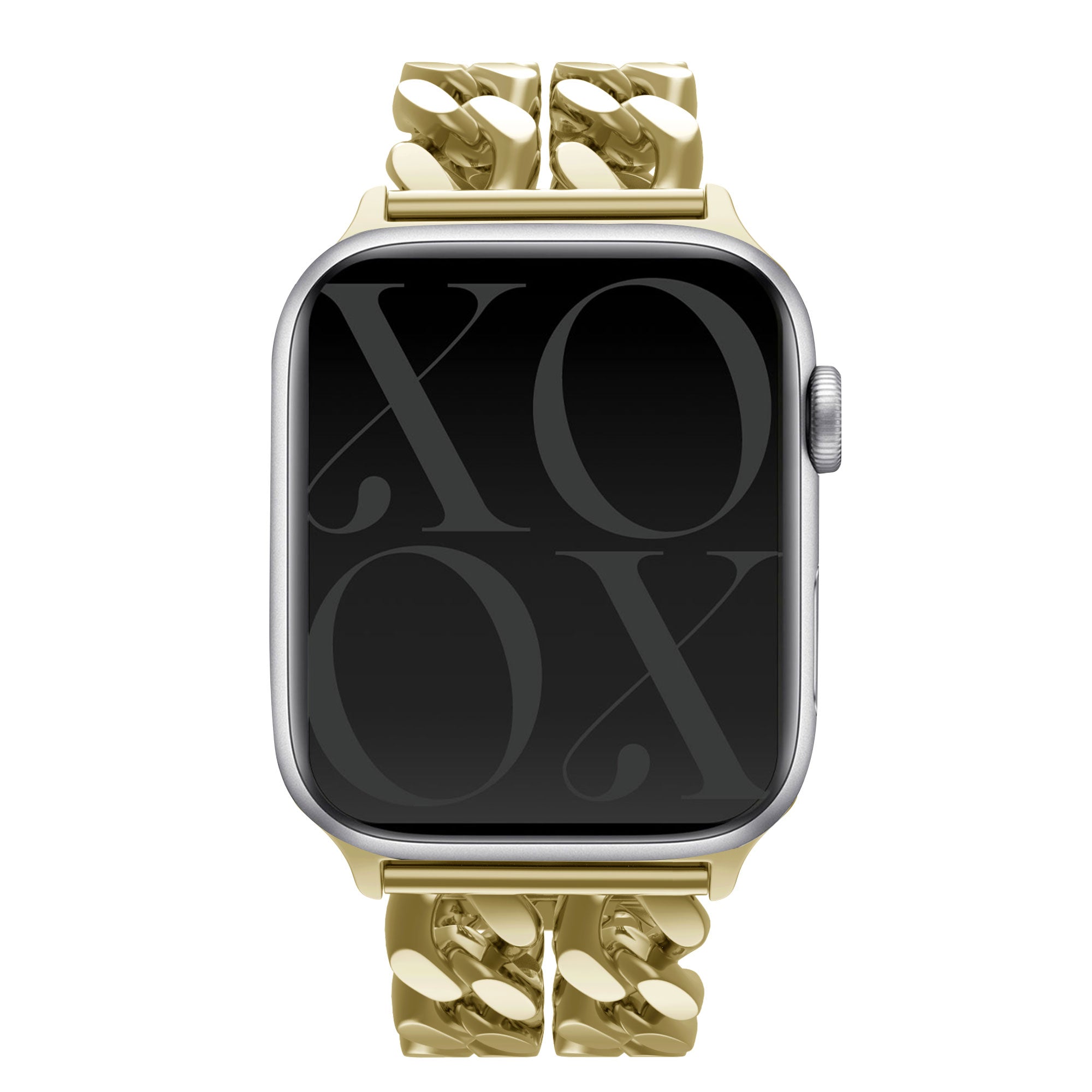 xoxo Wildhearts Apple Watch stalen bandje - Chain strap (gold) - 38/40/41/42mm 