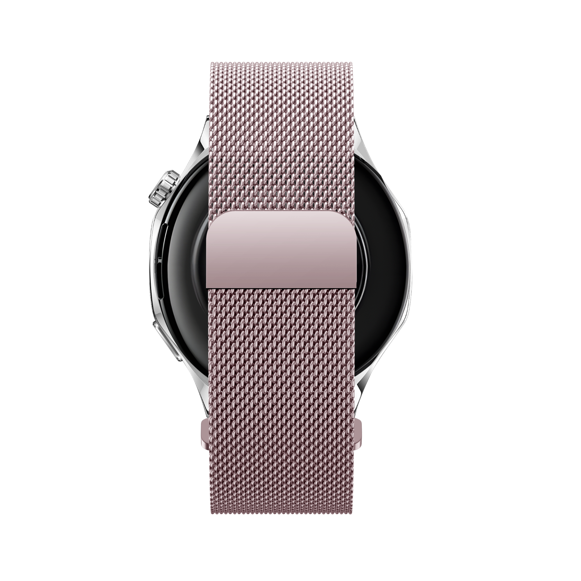 Bandz Polar Ignite 3 Milanese band 'Easy fit' (roze)