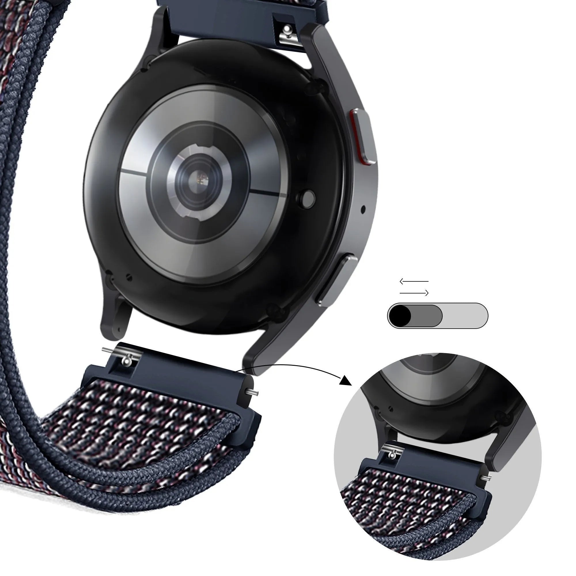 Bandz Coros Apex 2 Nylon Loop Strap (Indigo)