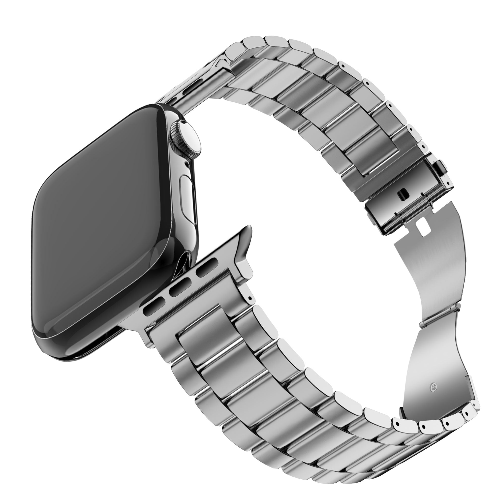 BALR Apple Watch stalen band (zilver)