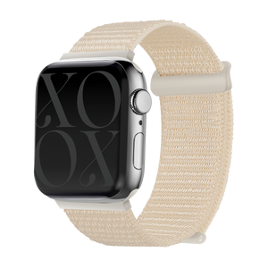 xoxo Wildhearts Apple Watch nylon  bandje (apricot)