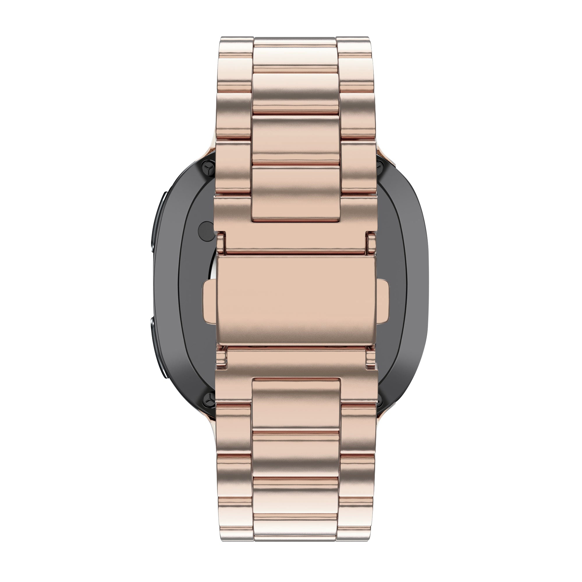 Bandz Samsung Galaxy Watch 8 Classic stalen band 'Classic' (rosé goud)