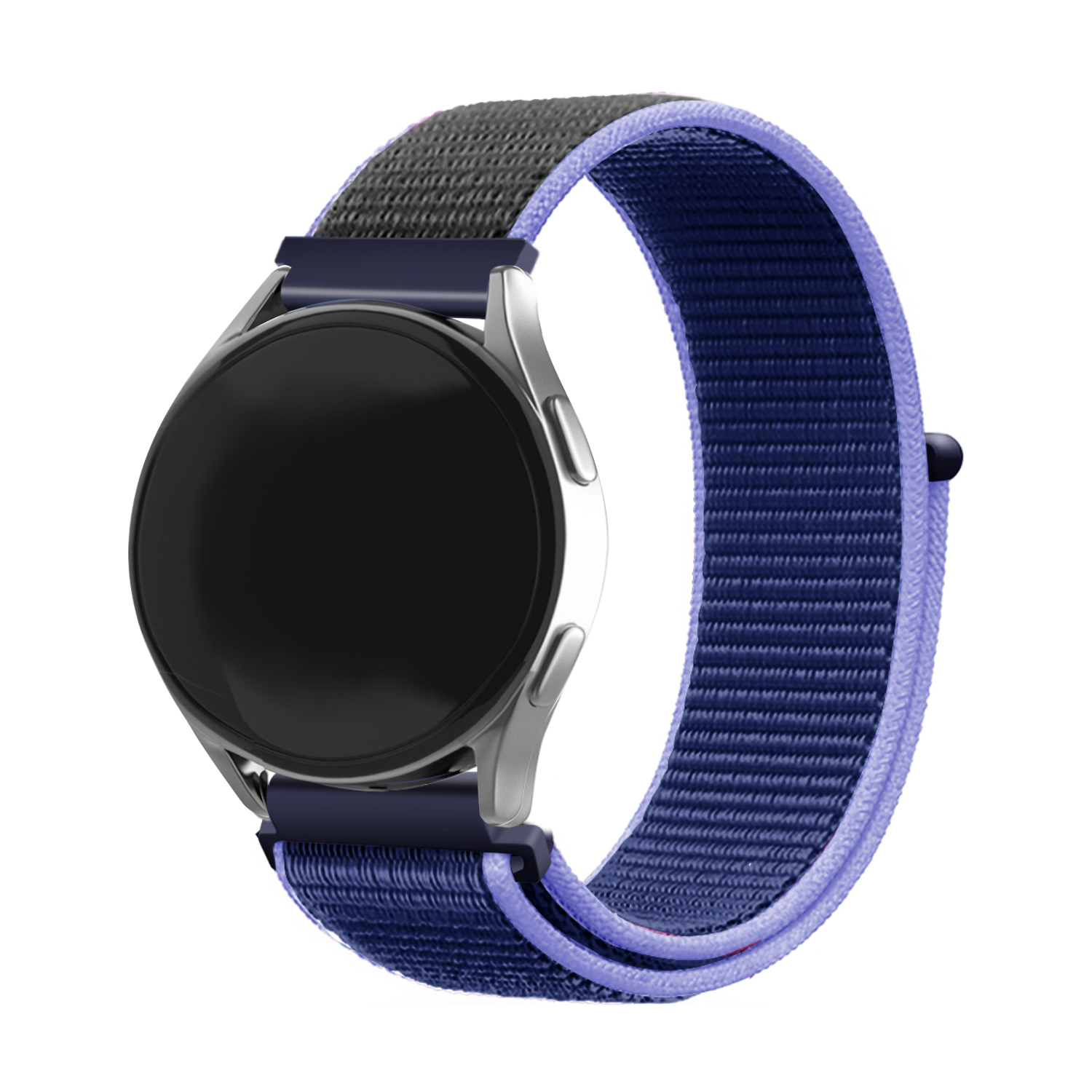 Garmin Venu 3 nylon bandje (blauw/zwart)