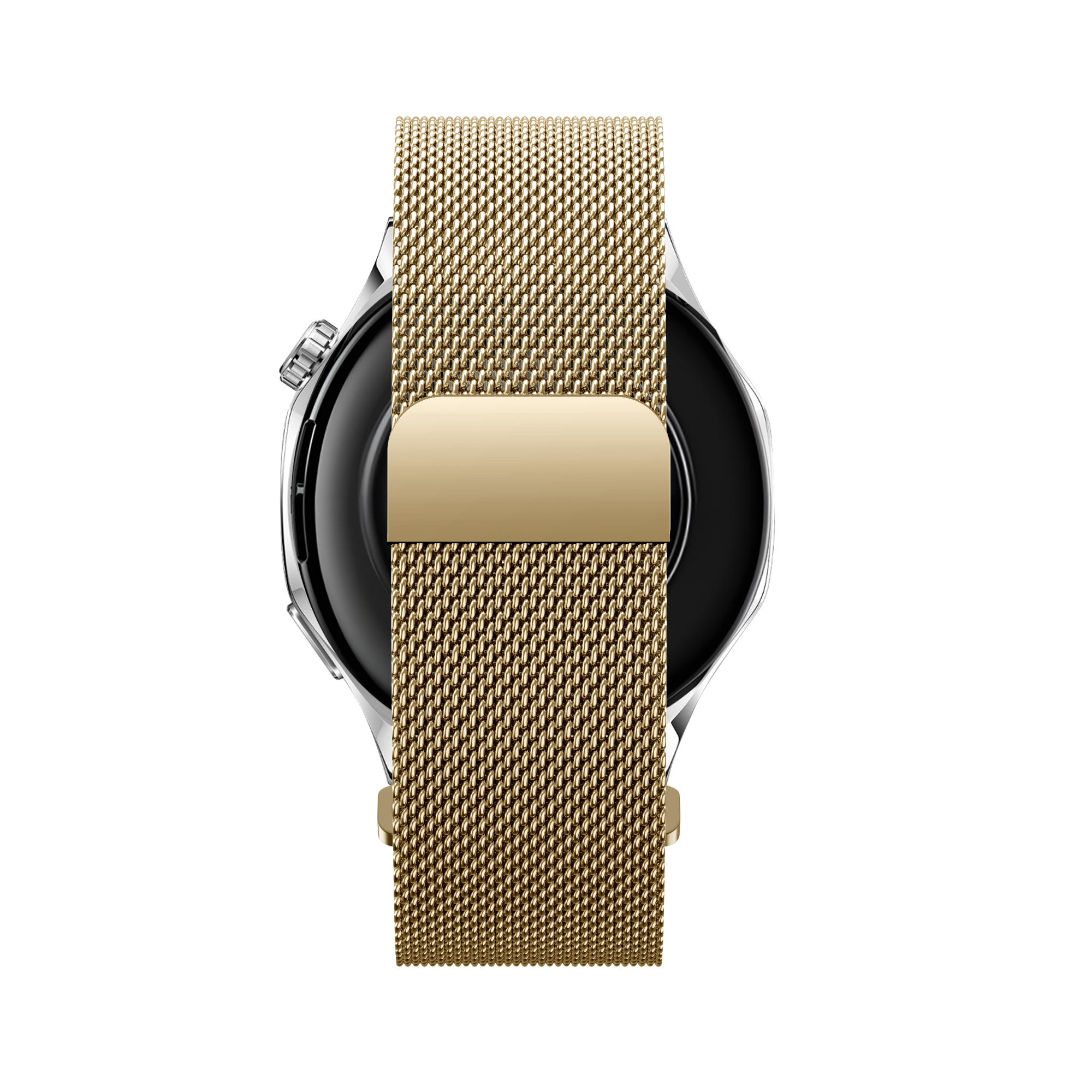 Bandz Samsung Galaxy Watch Active Milanese band 'Easy fit' (goud)