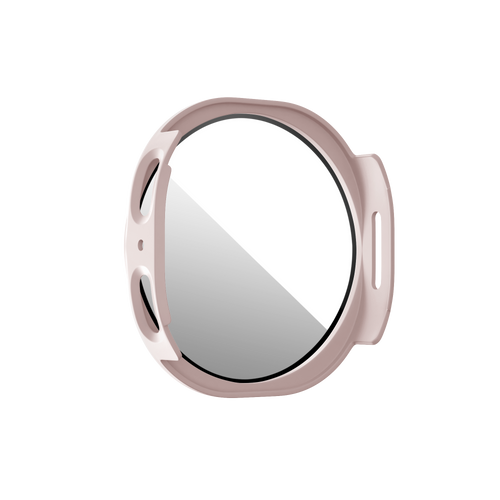 Bandz Samsung Galaxy Watch 8 - 40mm PC hoesje met glas (roze)