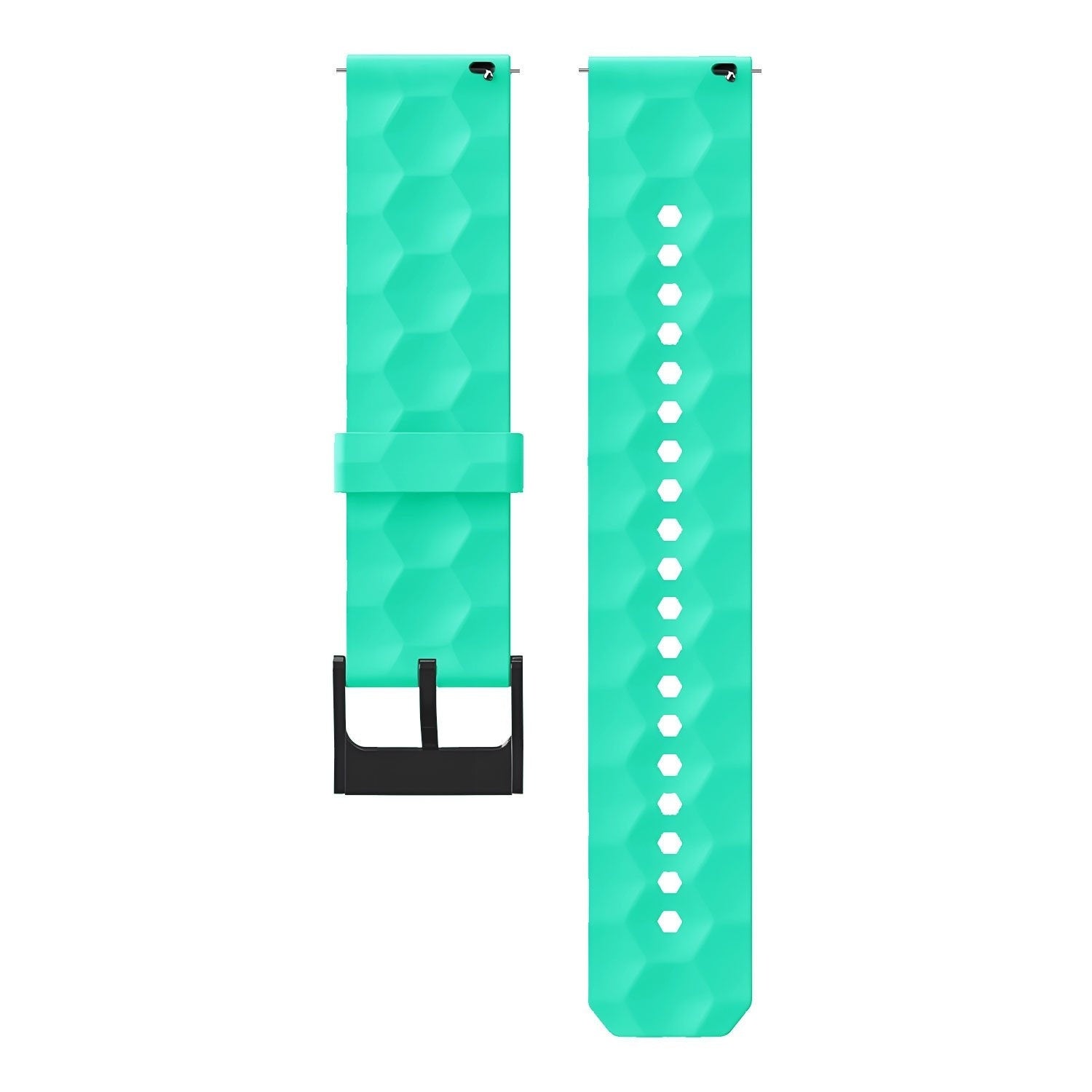 Oppo Watch X2 silicone hexa band (aqua)