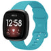 Fitbit Sense siliconen classic bandje (aqua)