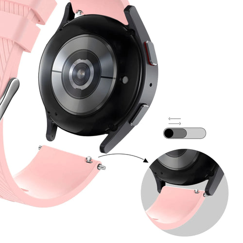 Bandz Suunto Race (S) siliconen band 'Deluxe' (roze)