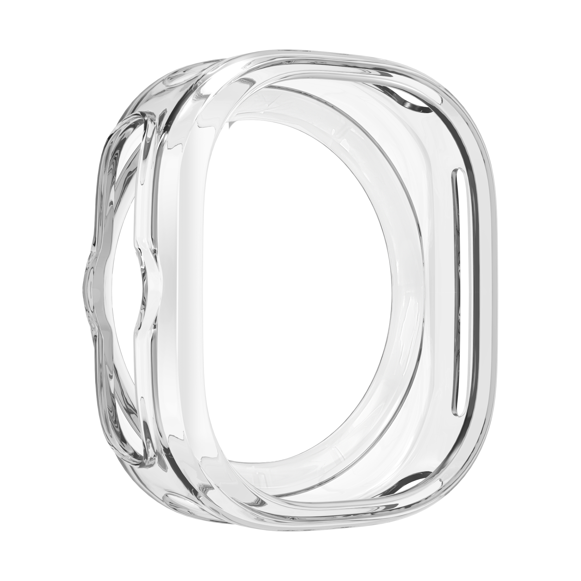 Bandz Samsung Galaxy Watch Ultra Galvanized TPU Case  (Transparent)