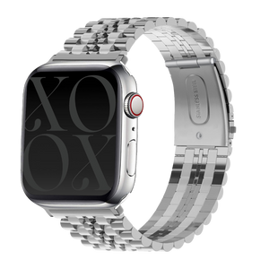 xoxo Wildhearts Apple Watch Steel Strap (Silver)