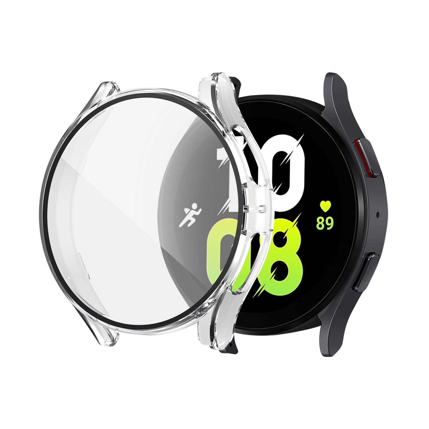 Samsung Galaxy Watch 5 44mm hard case met glas