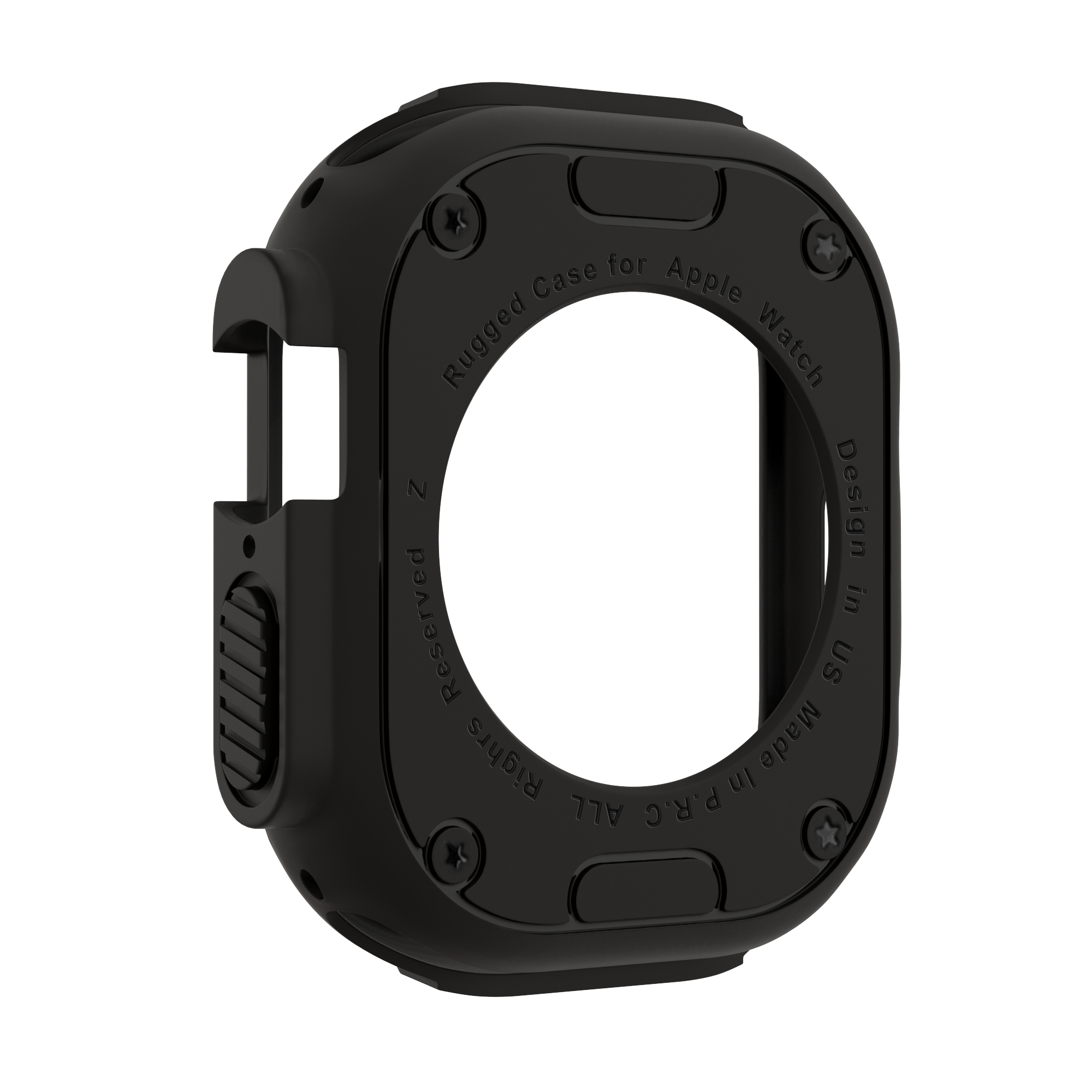Bandz Apple Watch Ultra - 49mm Rugged TPU Case (Black)