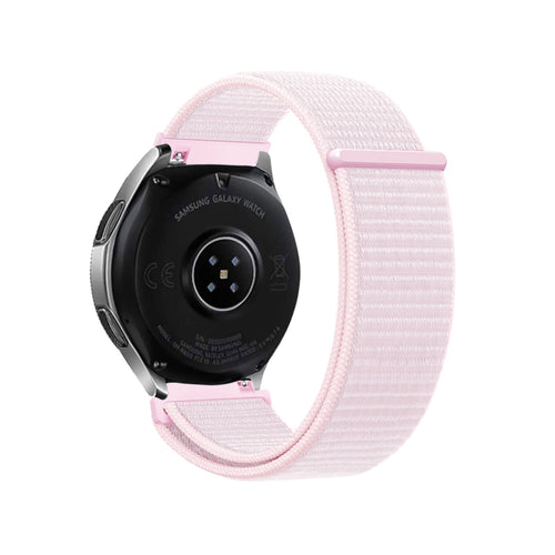 Amazfit Bip U (Pro) nylon bandje (lichtroze)