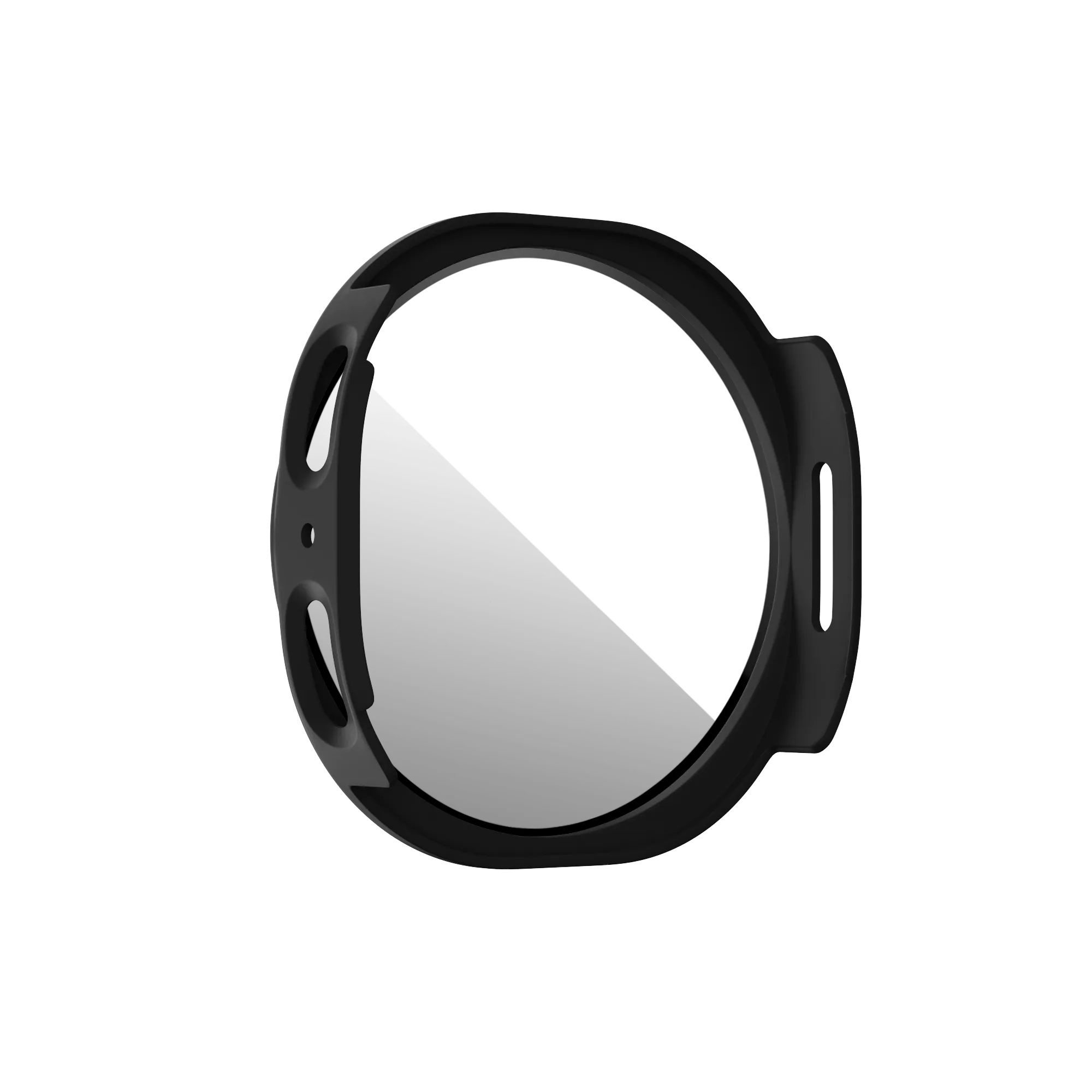 Bandz Samsung Galaxy Watch 8 - 44mm PC Cover with Glass (Black)
