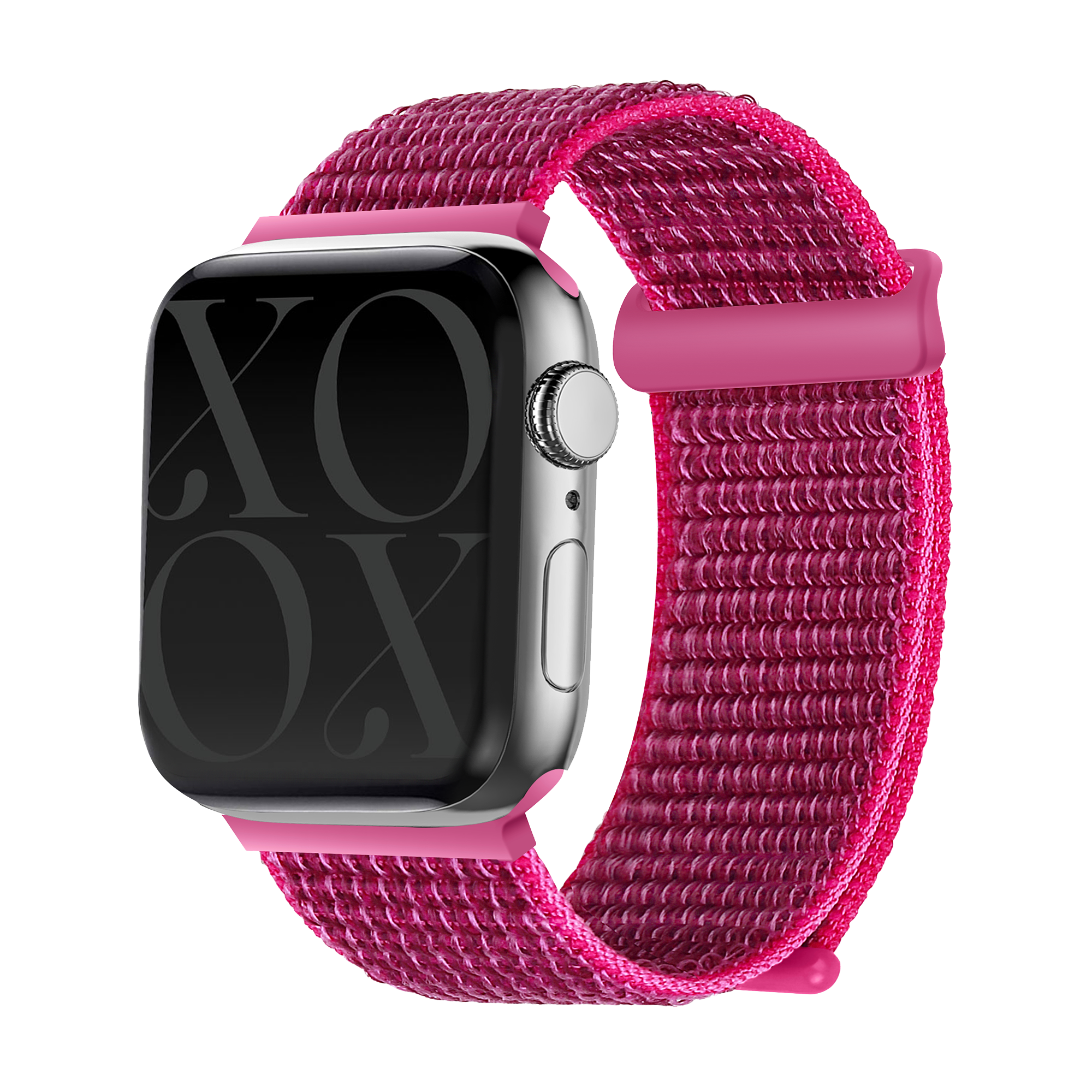 xoxo Wildhearts Apple Watch nylon  bandje (pitaya)
