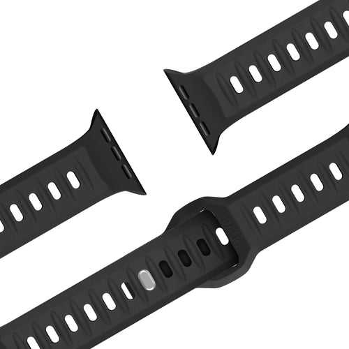 BALR Apple Watch outdoor silicone band (zwart)