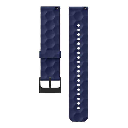 Redmi Watch 5 Active silicone hexa band (donkerblauw)