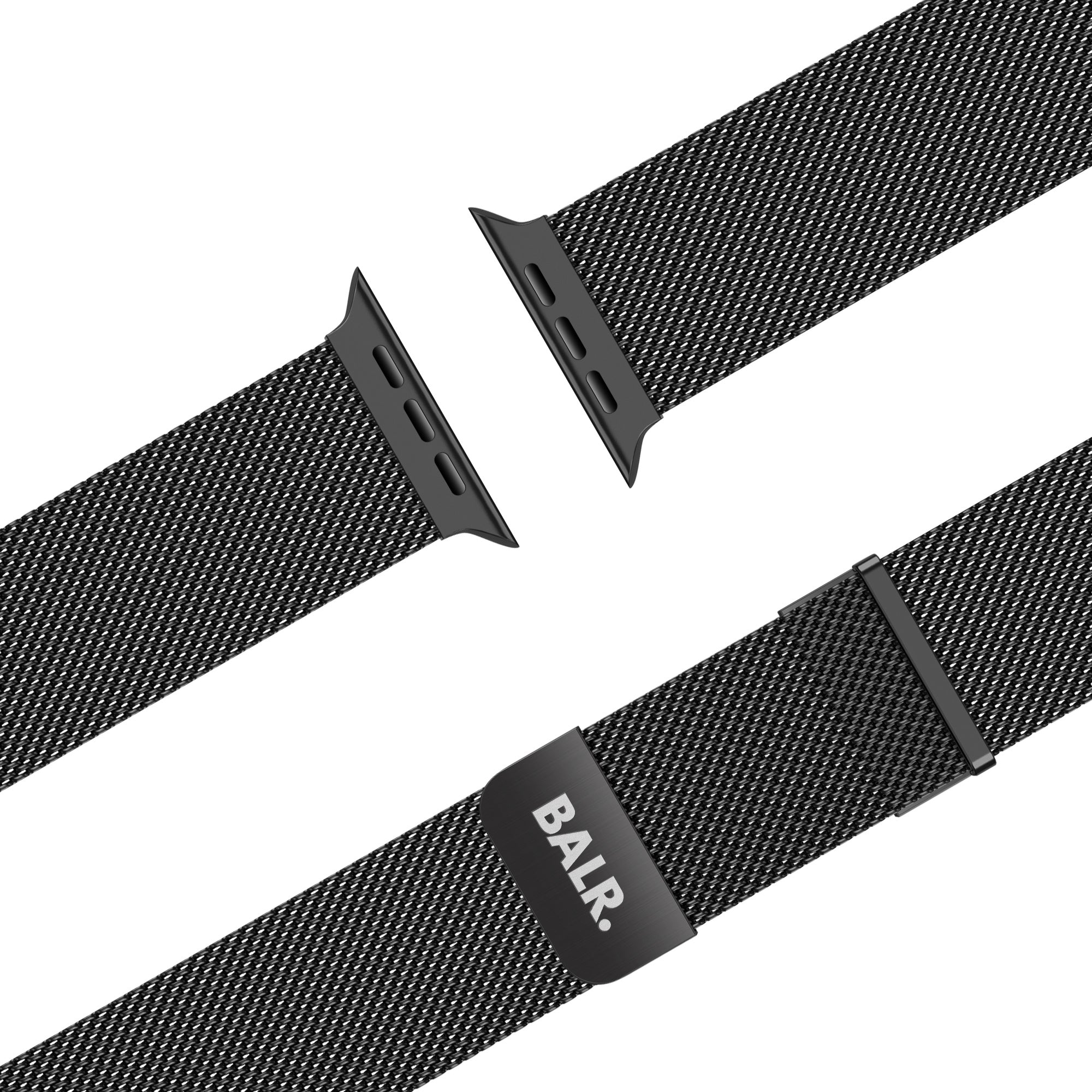 BALR Apple Watch Milanese band (zwart)