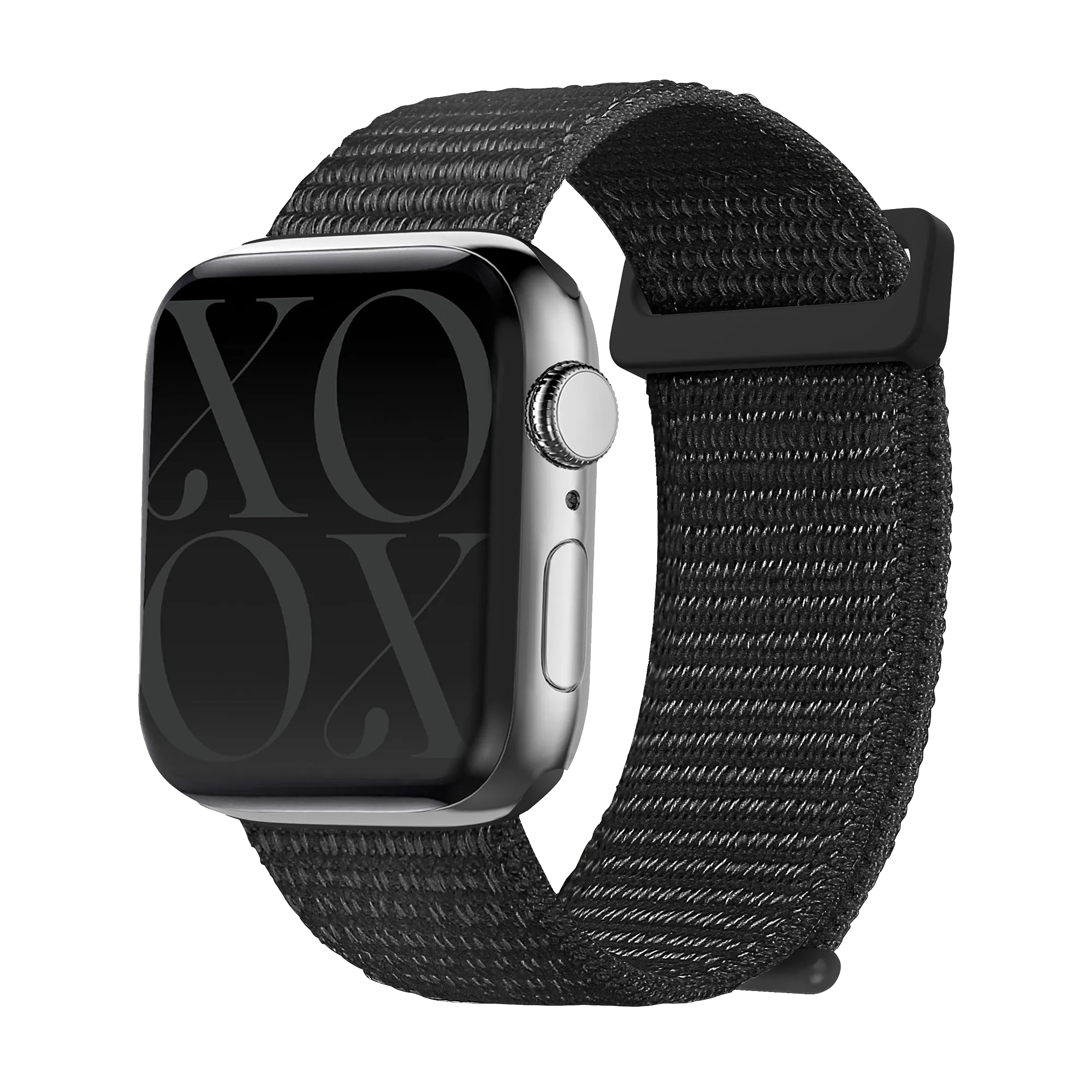 xoxo Wildhearts Apple Watch Nylon Strap (Black)