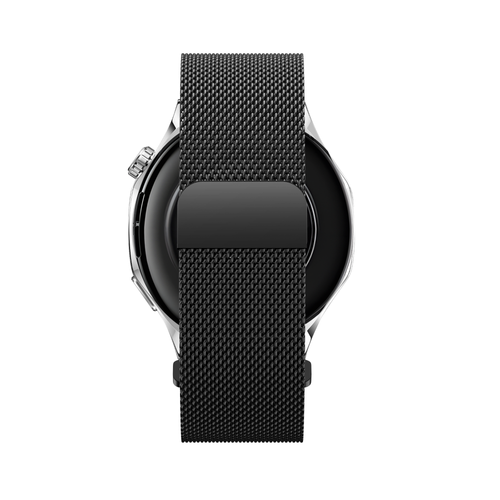 Bandz Gard Pro Health Smartwatch 3 - 41mm Milanese band 'Easy fit' (zwart)