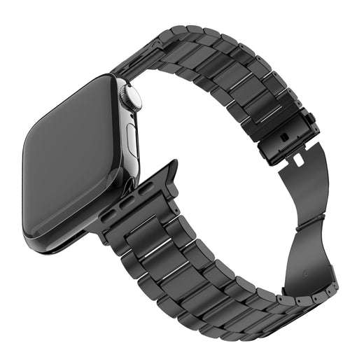 BALR Apple Watch Ultra stalen band (zwart)
