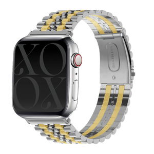 xoxo Wildhearts Apple Watch Steel Strap (Silver/Gold)