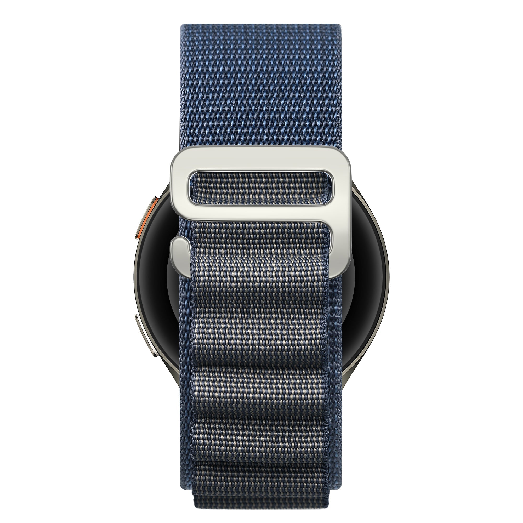 Bandz Xiaomi Amazfit GTS Alpine nylon band (grijsblauw)