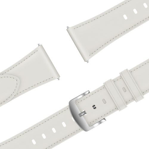 Bandz ICE Smart ST 2.0 Round 1.20 Leather Strap 'Easy fit' (White)