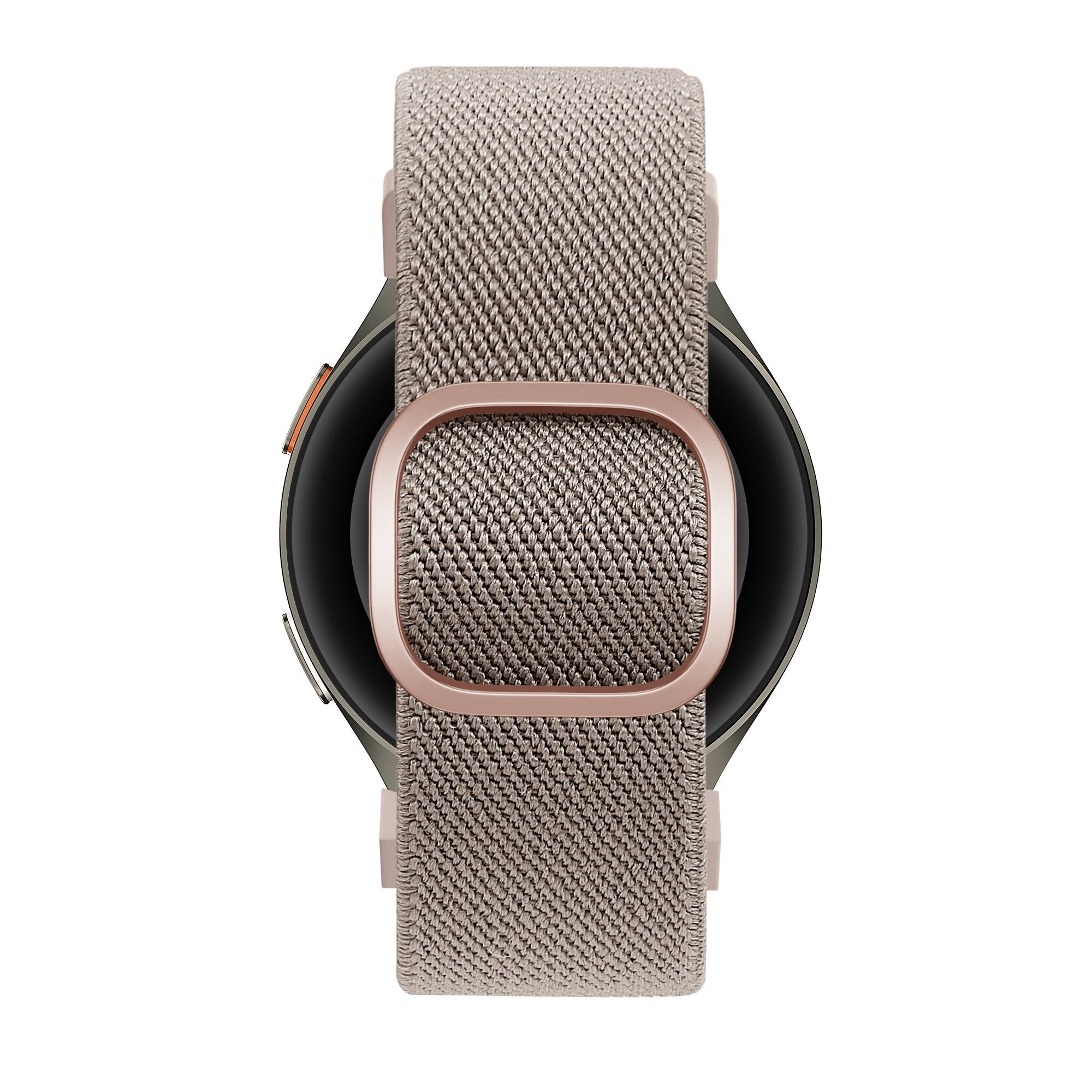Bandz Samsung Galaxy Watch FE elastische band 'Easy fit' (milk tea)