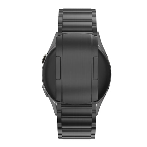 Bandz Garmin Approach S12 titanium schakel band (zwart)