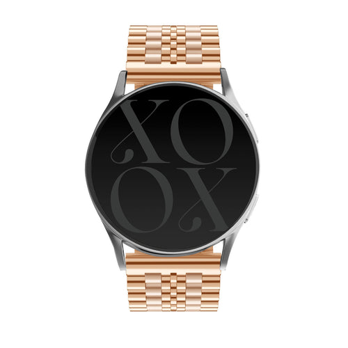 xoxo Wildhearts Fossil Gen 5e 44mm stalen bandje (rosé goud)