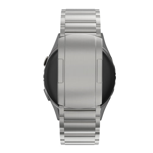 Bandz Garmin D2 Air X15 titanium schakel band (zilver)