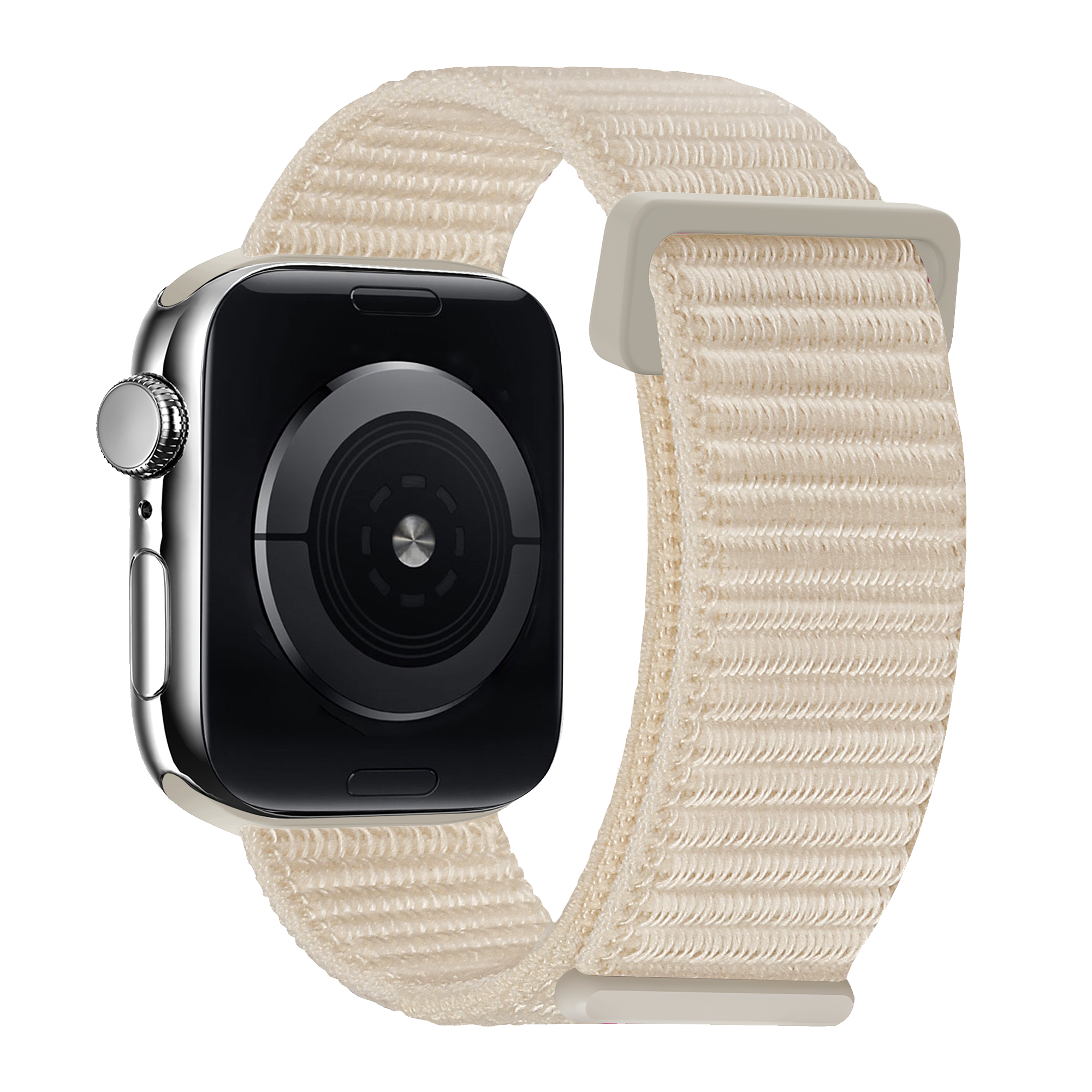 xoxo Wildhearts Apple Watch nylon  bandje (sterrenlicht)
