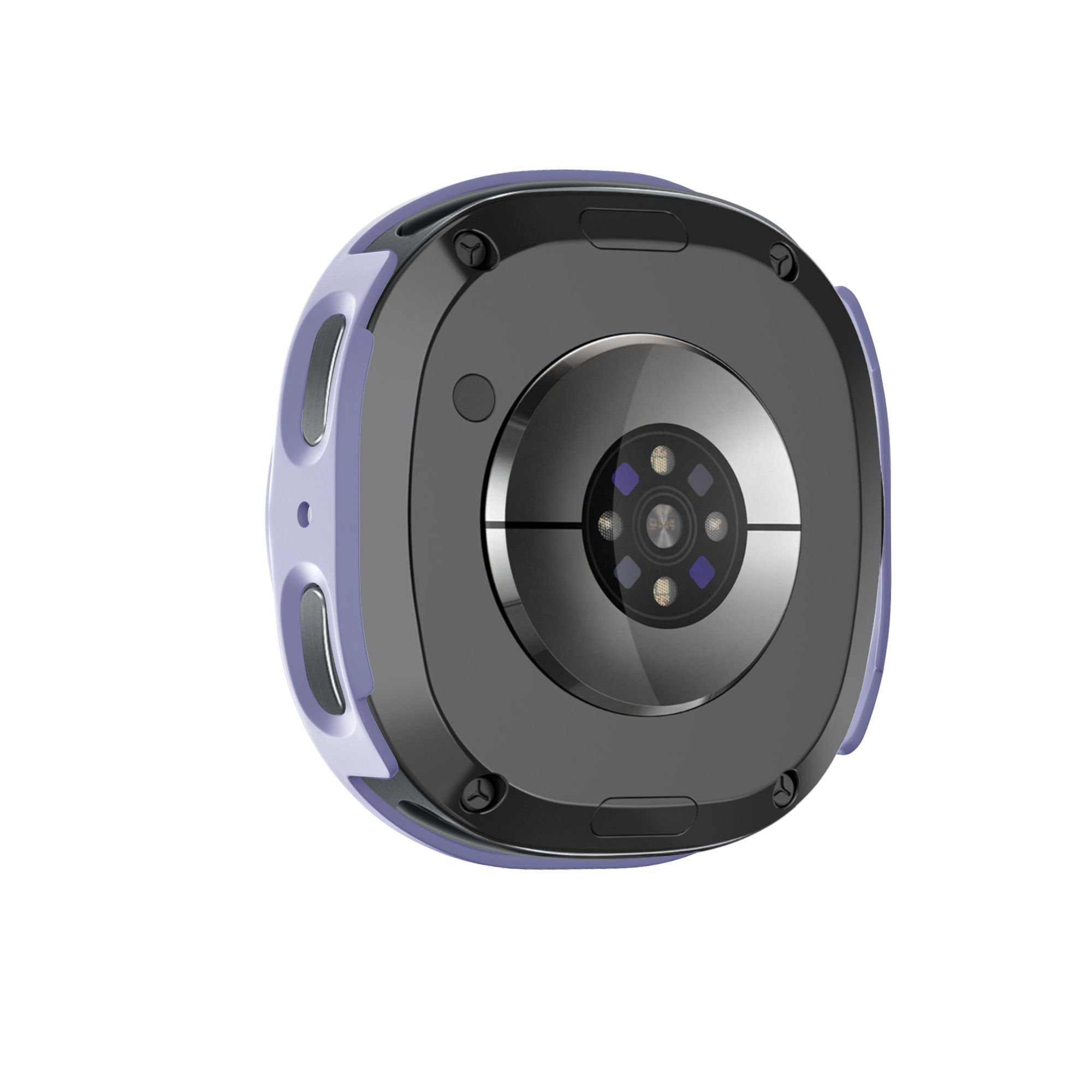 Bandz Samsung Galaxy Watch 8 - 40mm PC hoesje met glas (paars)