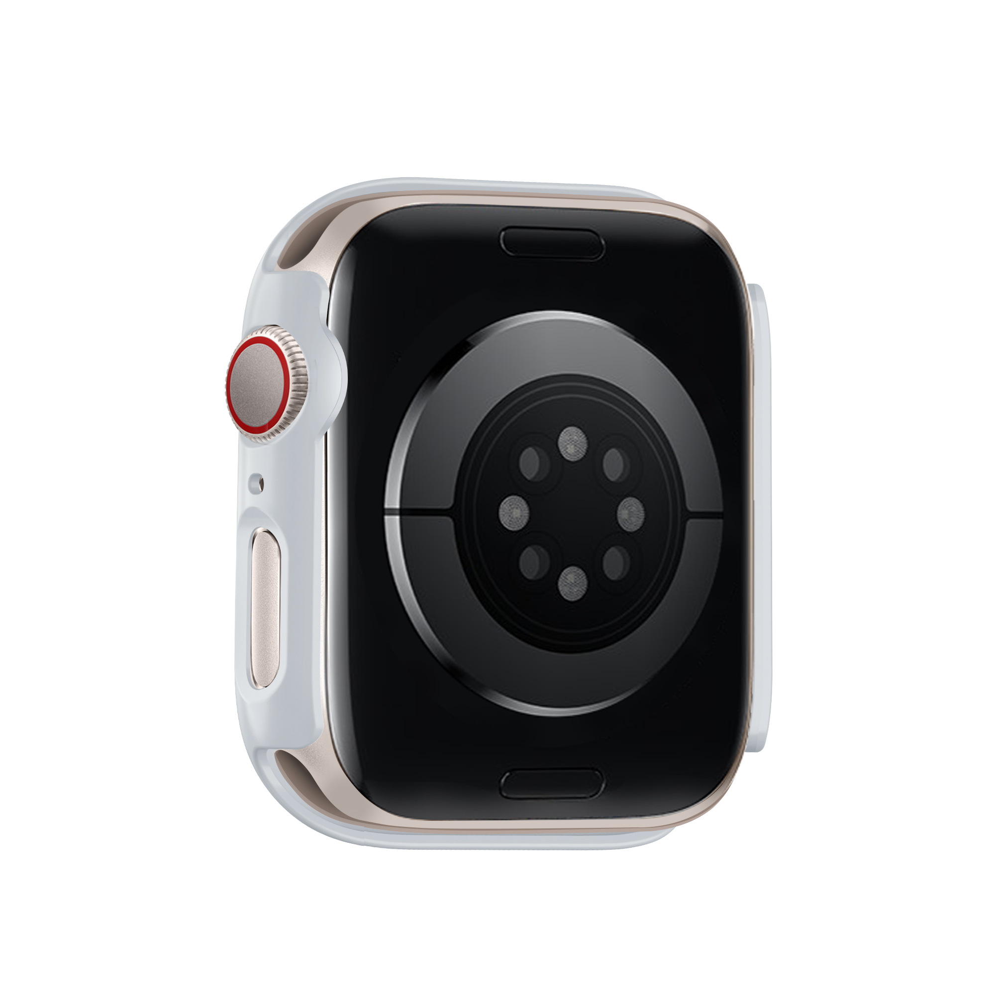 Bandz Apple Watch 11 - 46mm PC Cover with Glass (Silver)