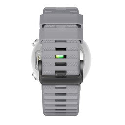 Bandz Garmin Instinct E - 45mm siliconen band met gesp (grijs)