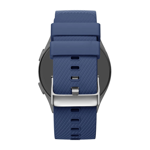 Bandz OnePlus Watch 3 siliconen band 'Deluxe' (donkerblauw)