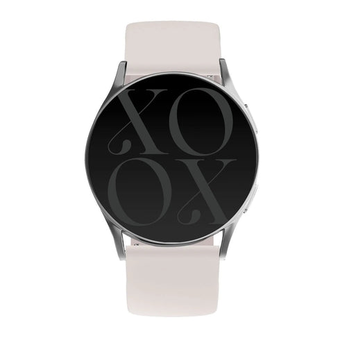 xoxo Wildhearts Fossil Gen 6 44mm siliconen bandje (beige)