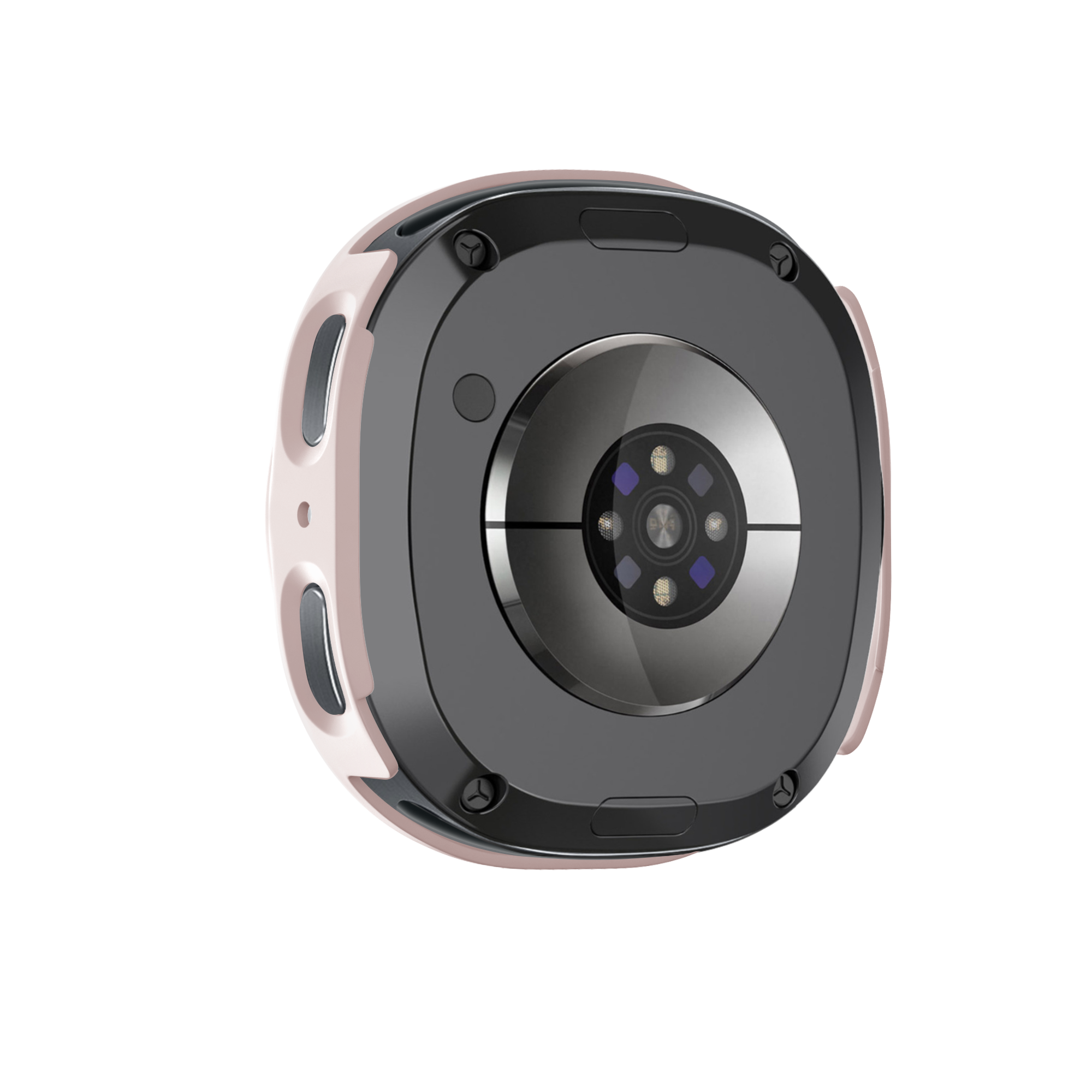 Bandz Samsung Galaxy Watch 8 - 40mm PC hoesje met glas (roze)