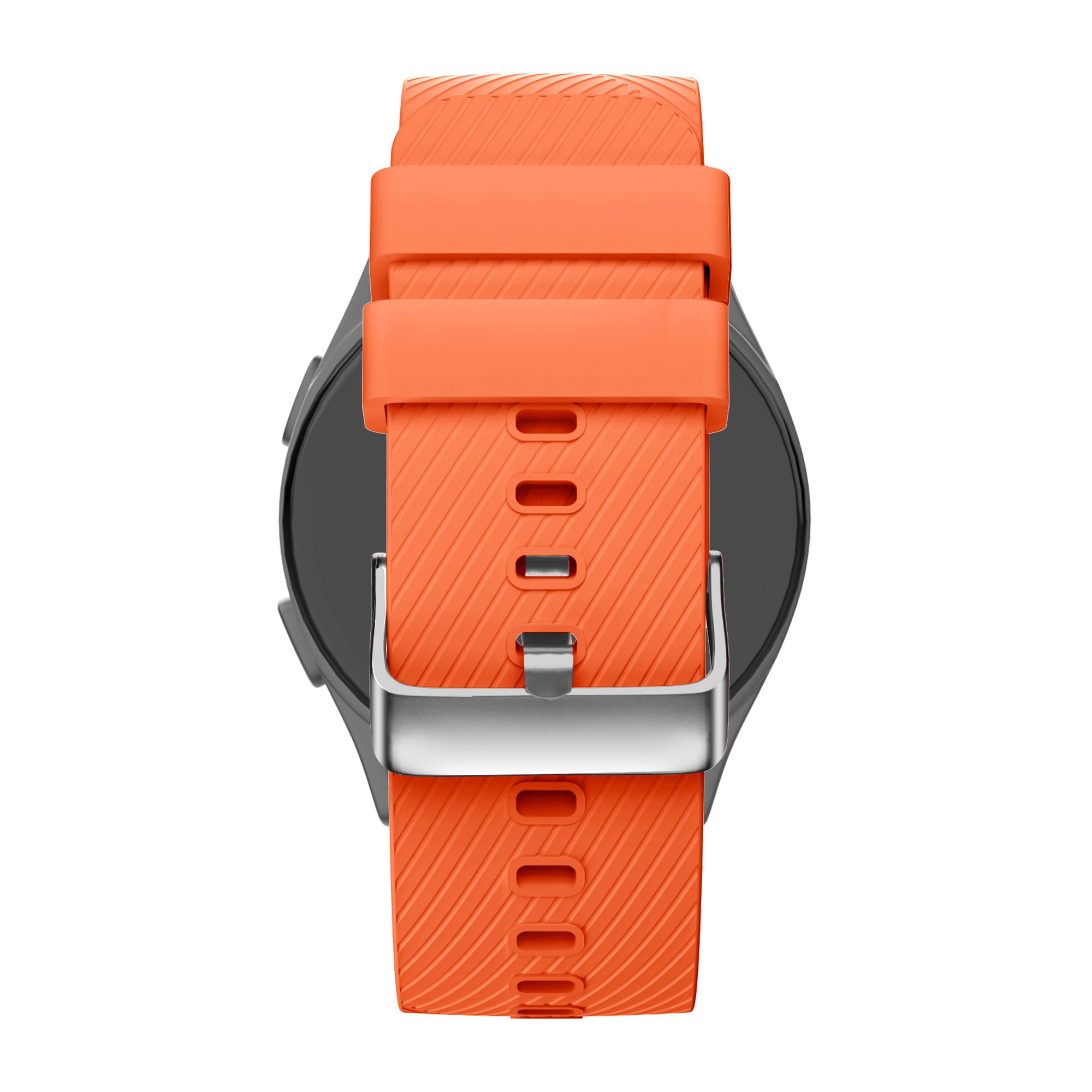 Bandz Amazfit Active 2 siliconen band 'Deluxe' (oranje)