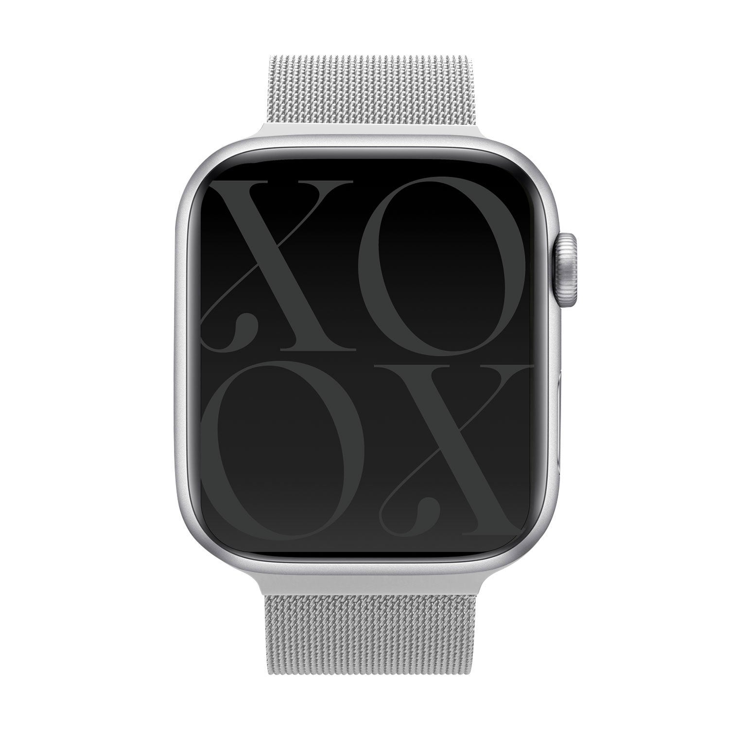 xoxo Wildhearts Apple Watch Milanese band (zilver)