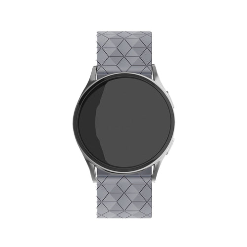 Suunto 9 Peak silicone hexa band (grijs)