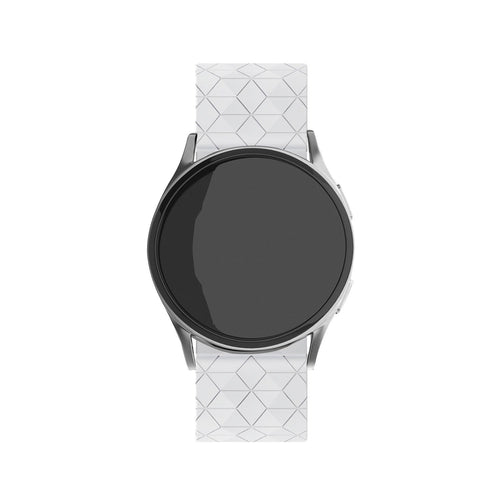 Suunto 9 Peak Pro silicone hexa band (wit)